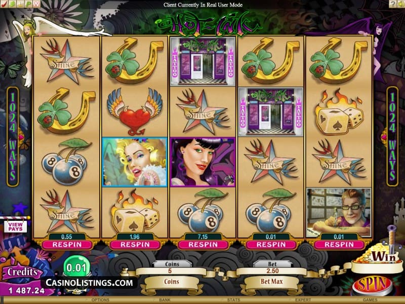 Hot Ink Online Casino Game